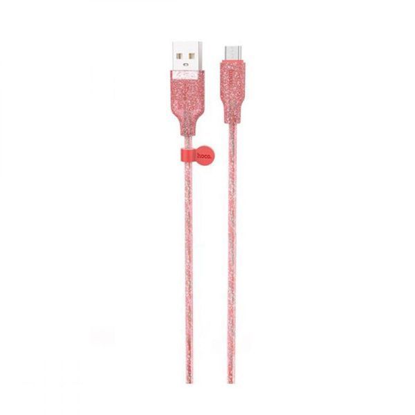 USB-кабель Hoco U73 Star Galaxy Silicone Micro USB Cable (1.2m) (4 кольори) 80612 фото