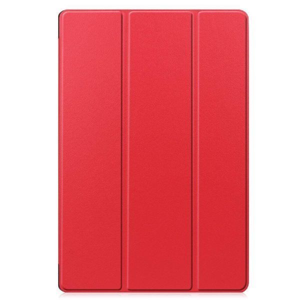 Чехол книжка Crazy Horse для Samsung Galaxy Tab S8 Plus / Tab S7 FE (12.4") / красный 093929 фото