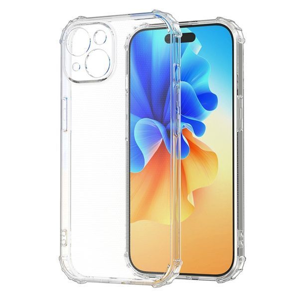 Чохол накладка WXD для iPhone 15 Plus (закрита камера) / прозорий 093770 фото