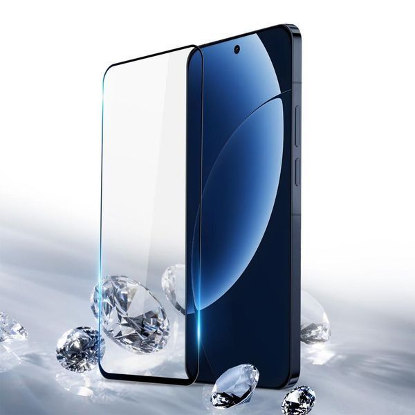 Захисне скло для Realme GT8 Pro / (чорний) 101137 фото