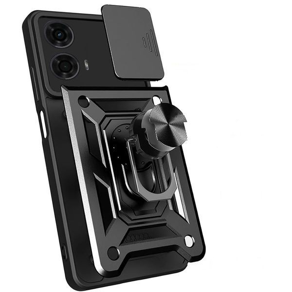 PC + TPU чехол Camshield Armor для Motorola G24 / зеленый 096271 фото