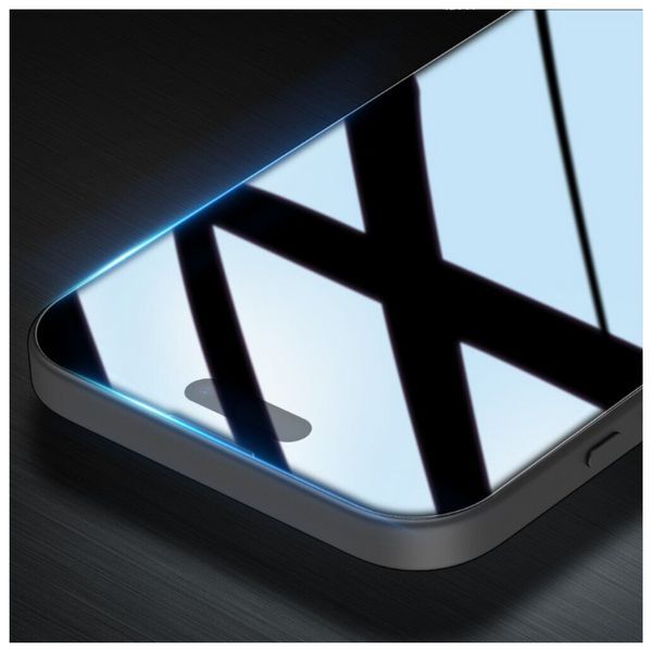 Защитное стекло для iPhone 16 Pro Max / (черный) 200662 фото