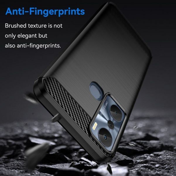 TPU чехол накладка Urban для Infinix Hot 12 Pro / черный 203066 фото