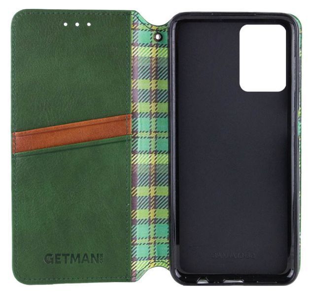 Шкіряний чохол книжка Cubic для Motorola G06 Power / зелений 204296 фото