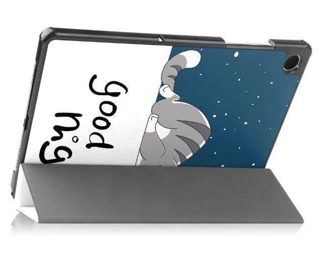 Чохол книжка Crazy Horse на Samsung Galaxy Tab A11 (8.7") / good night 203927 фото
