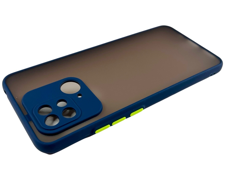 Чехол для Matte Color для Xiaomi Redmi 10C (редми 10ц) синий 085794 фото
