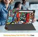 Чохол книжка Crazy Horse на планшет Samsung Galaxy Tab S10 FE Plus (13.1") / graffiti 202554 фото 4