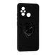 PC + TPU чехол New Transformer для Xiaomi Redmi 12C черный 088303 фото 1
