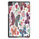 Чохол книжка Crazy Horse для Samsung Galaxy Tab A7 Lite 8.7" (SM-T220) / метелики 093904 фото 3