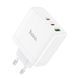 СЗУ Hoco N30 Home Charger Glory PD 65W three-port(2C1A) fast charger 90352 фото 5