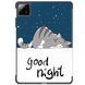 Чохол книжка Crazy Horse на Xiaomi Pad 6S Pro (12.4") / good night 096579 фото 3