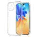 Чохол накладка WXD для iPhone 15 Plus (закрита камера) / прозорий 093770 фото 6