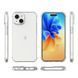 Чохол накладка WXD для iPhone 15 Plus (закрита камера) / прозорий 093770 фото 3
