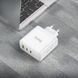СЗУ Hoco N30 Home Charger Glory PD 65W three-port(2C1A) fast charger 90352 фото 7
