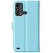 Шкіряний чохол книжка Lichee для ZTE blade A53 блакитний 093054 фото 5