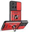 PC + TPU чехол Camshield Armor для Motorola G17 Power / красный