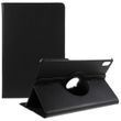 Кожаный чехол книжка 360 для Lenovo Tab P12 (12.7") / черный