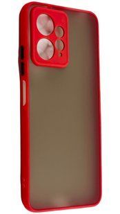 TPU чохол накладка Matte Color Case для Xiaomi Redmi Note 12 4G червоний 092014 фото