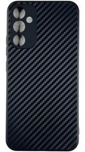 TPU чохол накладка Carbon для Samsung Galaxy A34 (на самсунг а34) чорний 087885 фото