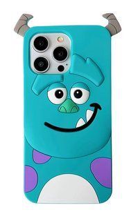 Гумовий 3D чохол для iPhone 14 Pro Max / Sulley 098678 фото