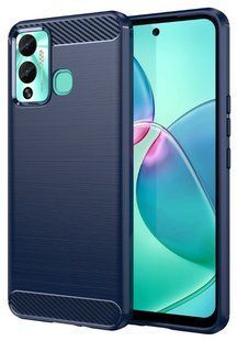 TPU чехол накладка Urban для Infinix Hot 12i (X665B) / синий 203067 фото