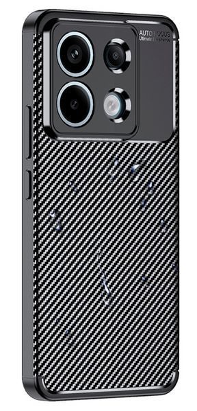 TPU чохол накладка Autofocus для Xiaomi Redmi Note 13 Pro (5G) / чорний 201758 фото