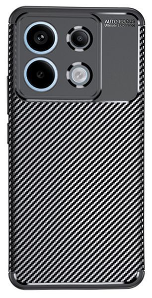 TPU чохол накладка Autofocus для Xiaomi Redmi Note 13 Pro (5G) / чорний 201758 фото