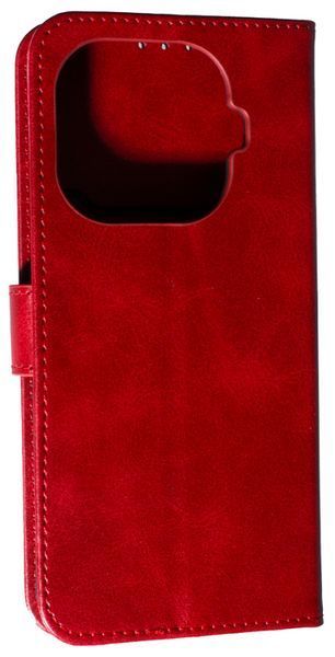 Шкіряний чохол-книжка Business Book на Xiaomi 15T Pro / red 204255 фото
