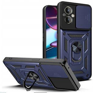 PC + TPU чехол Camshield armor для Realme C67 (4G) / синий 095710 фото