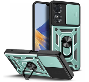PC + TPU чохол Camshield armor для OPPO A57S / зелений 091207 фото