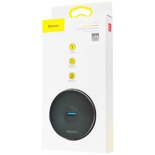 HUB переходник Baseus Round Box USB to USB 3.0 + 3USB 2.0 80577 фото