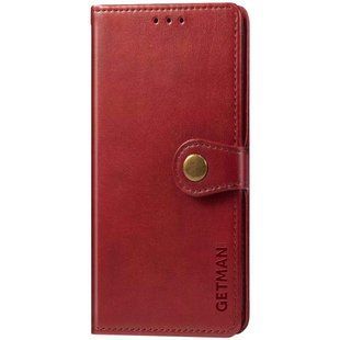 Чохол-книжка GETMAN Gallant на OPPO A17k червоний 88186 фото