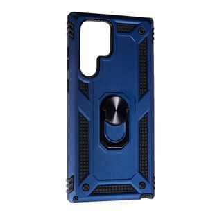 PC + TPU чохол Camshield armor для Samsung Galaxy S22 Ultra (на самсунг із22 ультра) синій 086034 фото