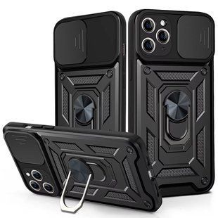 PC + TPU чохол Camshield Armor для iPhone 16 Pro/чорний 098093 фото