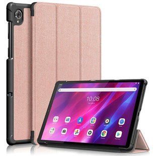 Шкіряний чохол книжка Crazy Horse для Lenovo Tab K10 (10.3") TB-X6C6 / rose gold 093849 фото