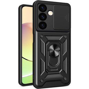 PC + TPU чехол Camshield armor для Samsung Galaxy S24 Plus / черный 094580 фото
