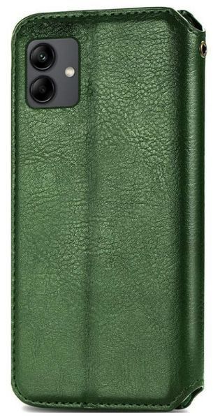 Шкіряний чохол книжка Cubic для Samsung Galaxy A07 (A075) / зелений 203352 фото