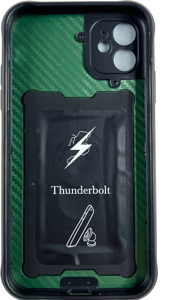 PC + TPU чохол Camshield armor для iPhone 11 (айфон 11) / зелений 086586 фото
