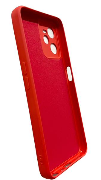 Чехол Soft touch для Realme C35 (на реалми ц35) красный 086428 фото