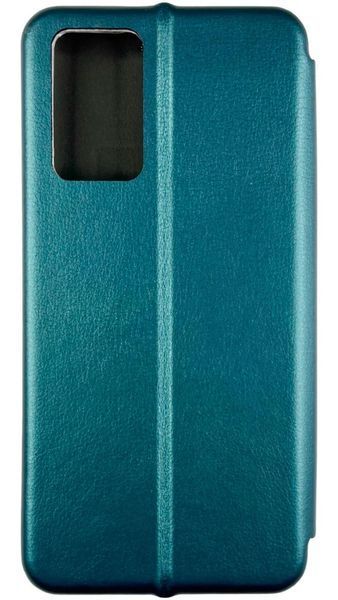 Шкіряний чохол-книжка Elegant book на Oppo A96 / смарагдовий 087883 фото