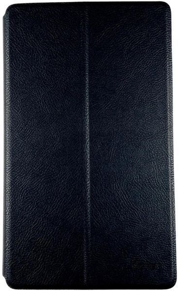 Шкіряний чохол книжка Lishen для Samsung Galaxy Tab A7 Lite (SM-T220) чорний 087283 фото