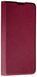 Шкіряний чохол-книжка Fibra case на Xiaomi Redmi Note 13 Pro Plus (5G) / бордовий 200778 фото 1