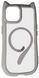 Чохол Cat Case з підтримкою Magsafe для Apple iPhone 15 / grey 202962 фото 1