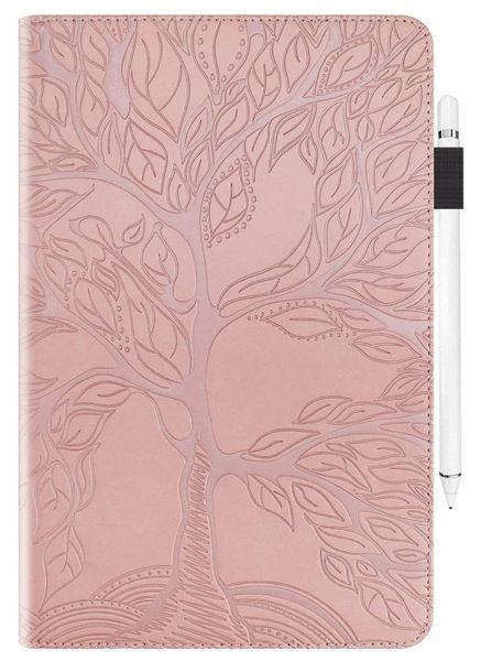 Чехол книжка Wood Book на планшет Xiaomi Redmi Pad SE (8.7") / розовый 200877 фото