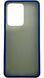 TPU чохол накладка Matte Color Case для Samsung Galaxy S20 Ultra синій 092214 фото 2
