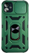 PC + TPU чохол Camshield armor для iPhone 11 (айфон 11) / зелений 086586 фото 1