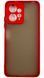 TPU чехол накладка Matte Color Case для Xiaomi Redmi Note 12 4G красный 092014 фото 3