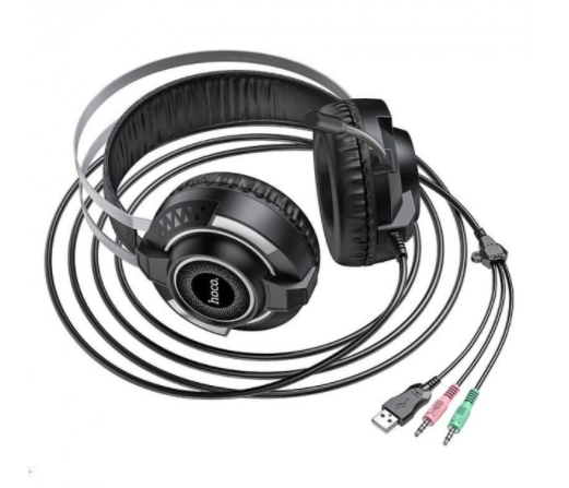 Комп'ютерні ігрові навушники Hoco ESD06 Gaming headphones 84062 фото