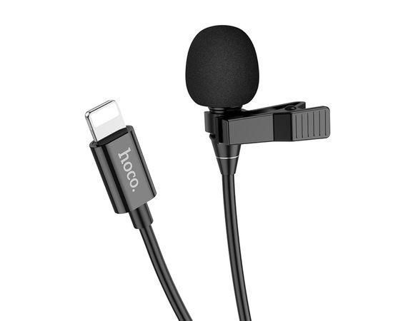 Микрофон-петличный HOCO L14 Lavalier microphon 3,5mm c Lightning 85597 фото
