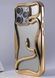 TPU чехол Snake для iPhone 15 Pro Max / gold 202113 фото 2
